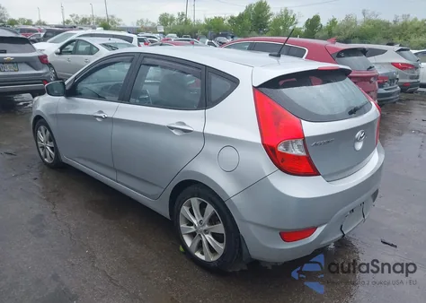 2012 Hyundai Accent Se из США, поврежденный, VIN KMHCU5AE0CU054285